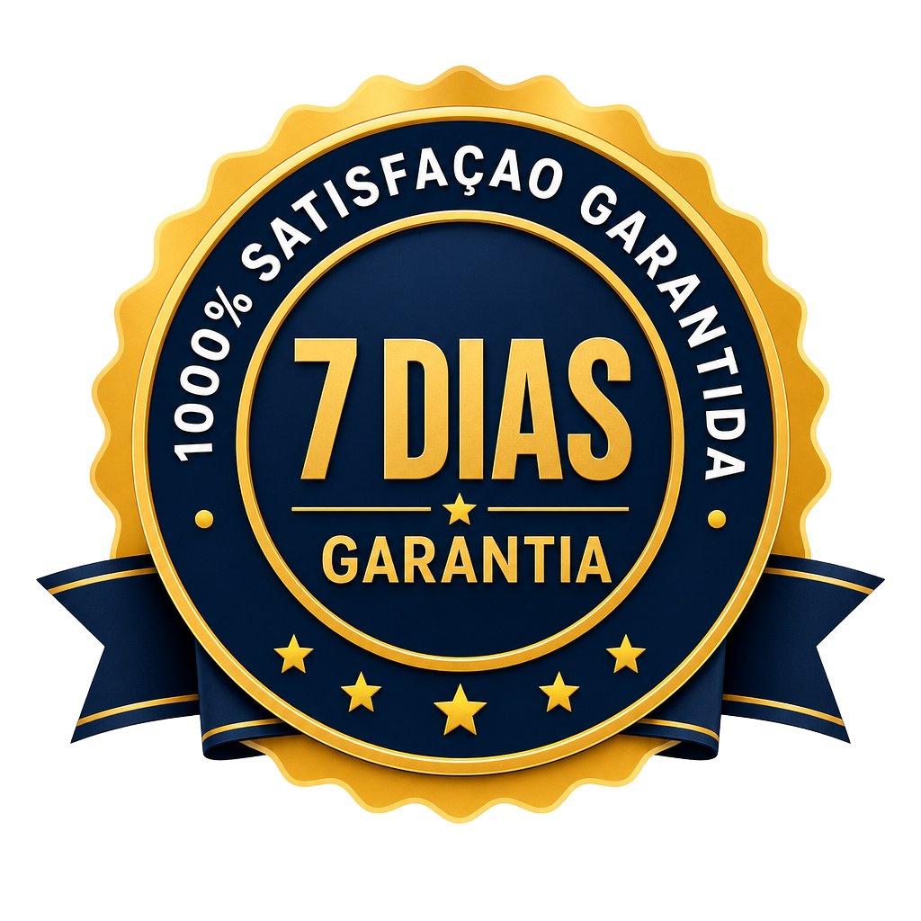 Selo de garantia de 7 dias